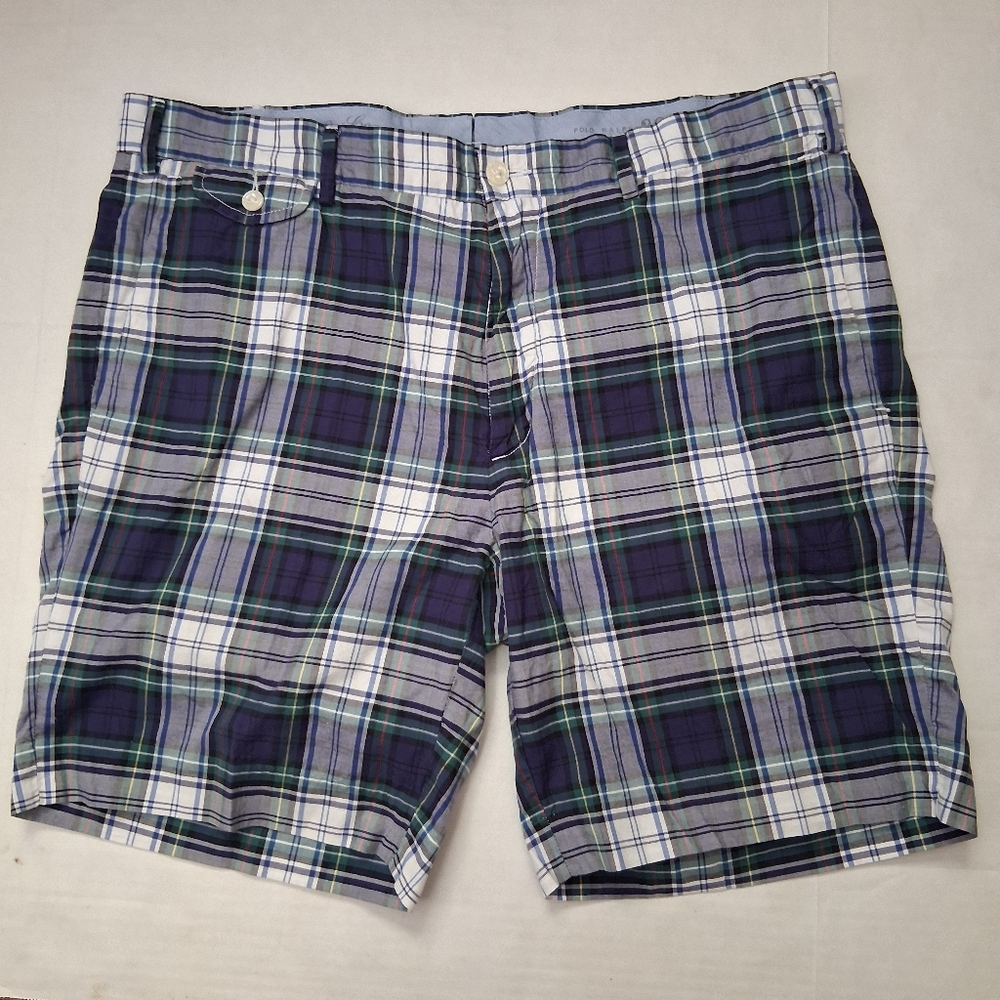 Polo Ralph Lauren Tartan Plaid Slim GI Fit Shorts 36